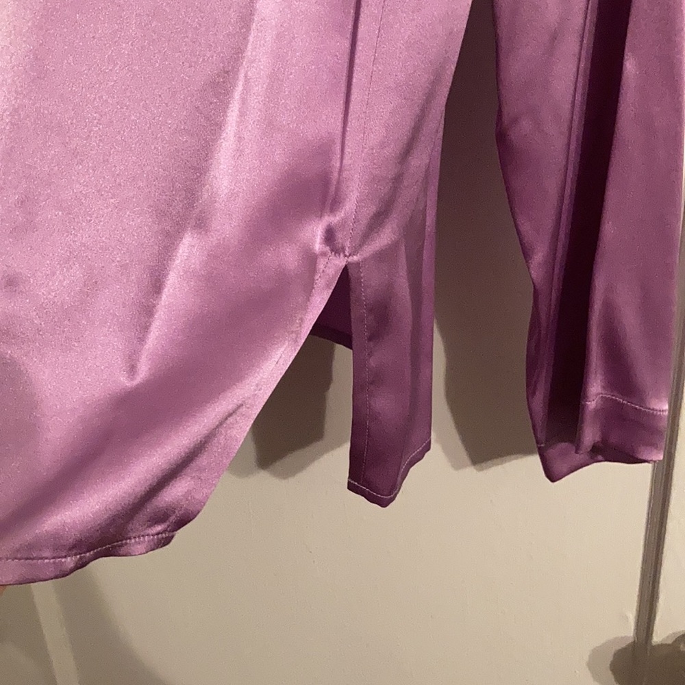 Vintage light silk Bloomingdale’s blouse - Picture 5 of 11